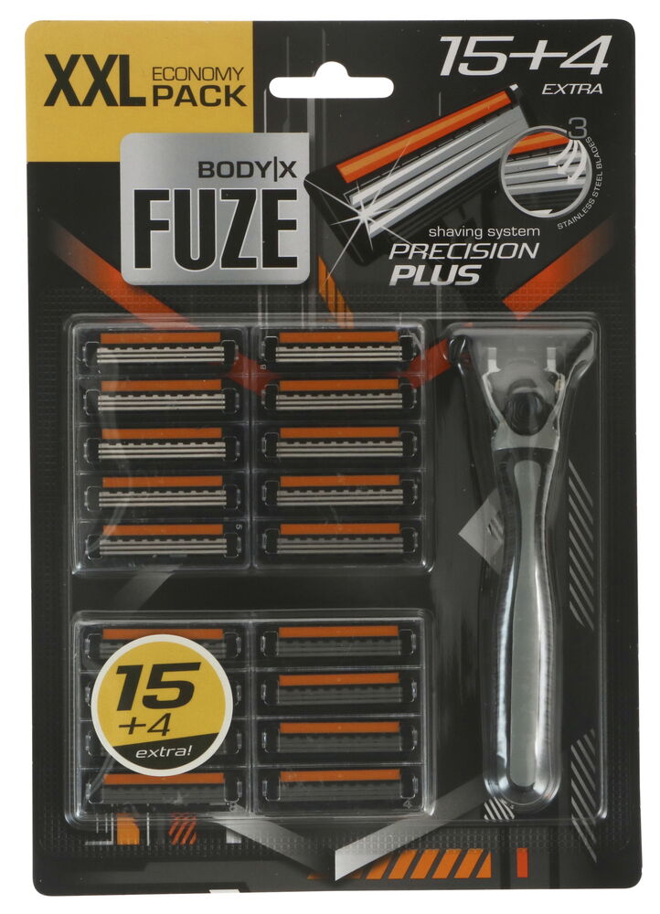 barberblad, herre Body-x Fuze Men