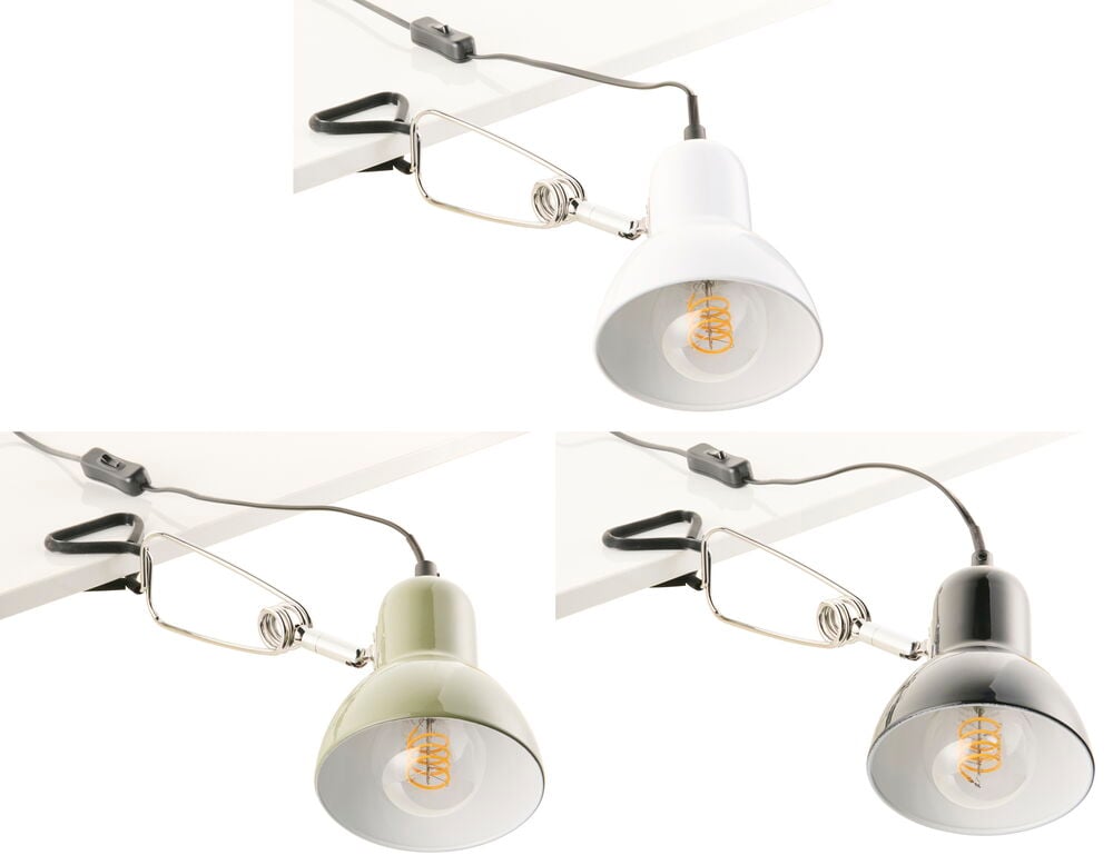 Lampe med klype Haag