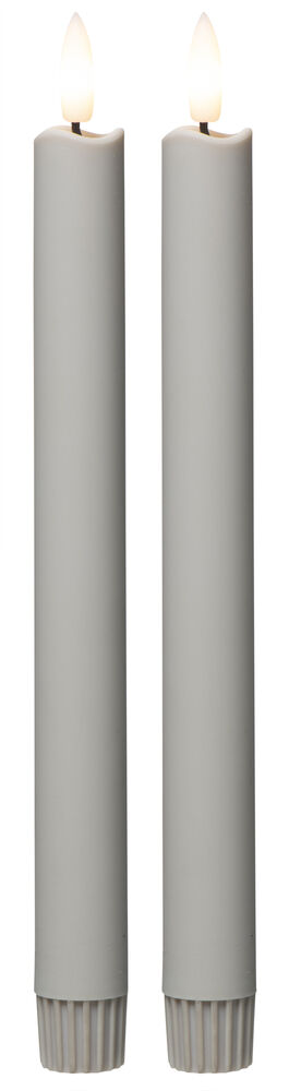 LED-ljus Sanda 2-pack Beige 25 cm