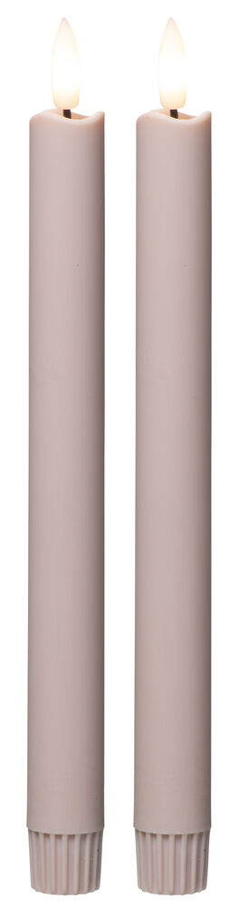 LED-ljus Sanda 2-pack Rosa 25 cm