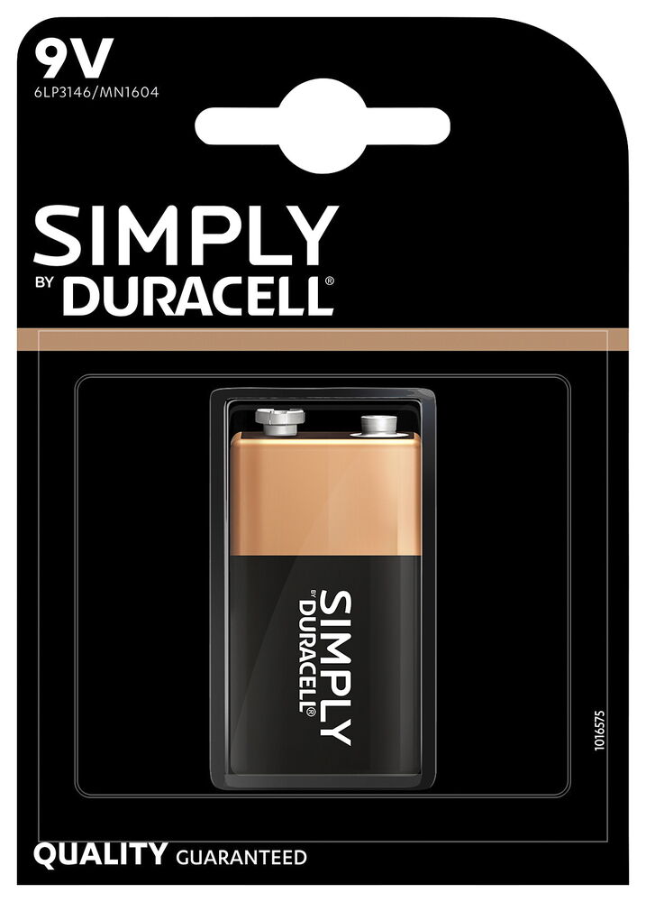 Batteri 9V Duracell