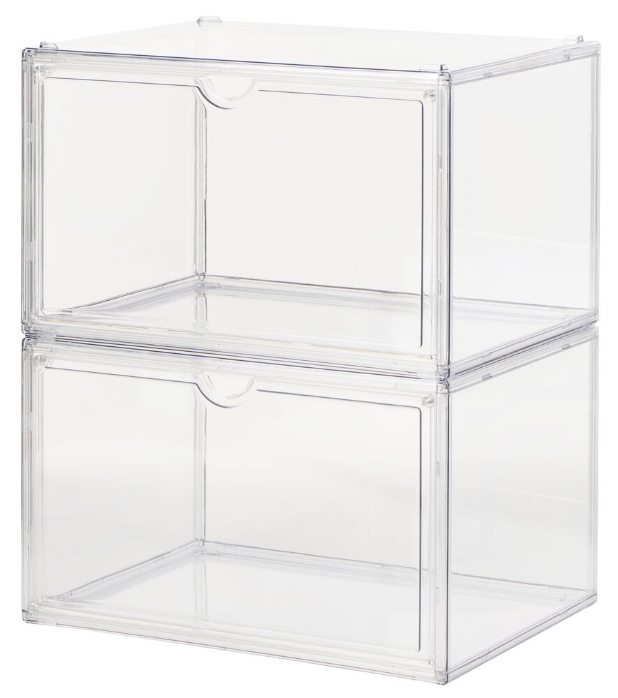 Förvaringslåda Display 36x27x22 cm Transparent