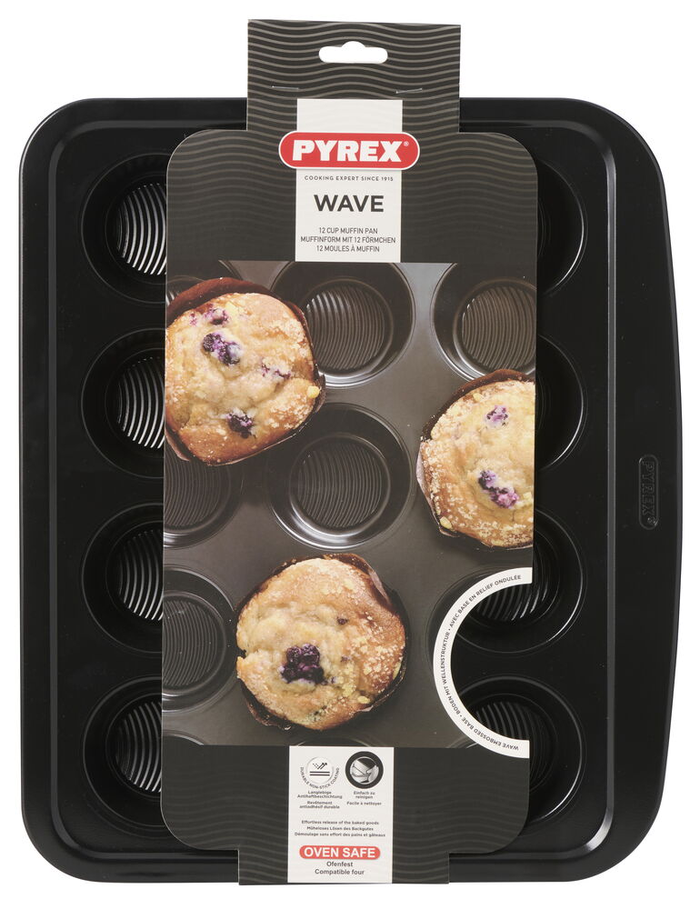 Muffins- og cupcakeform Pyrex