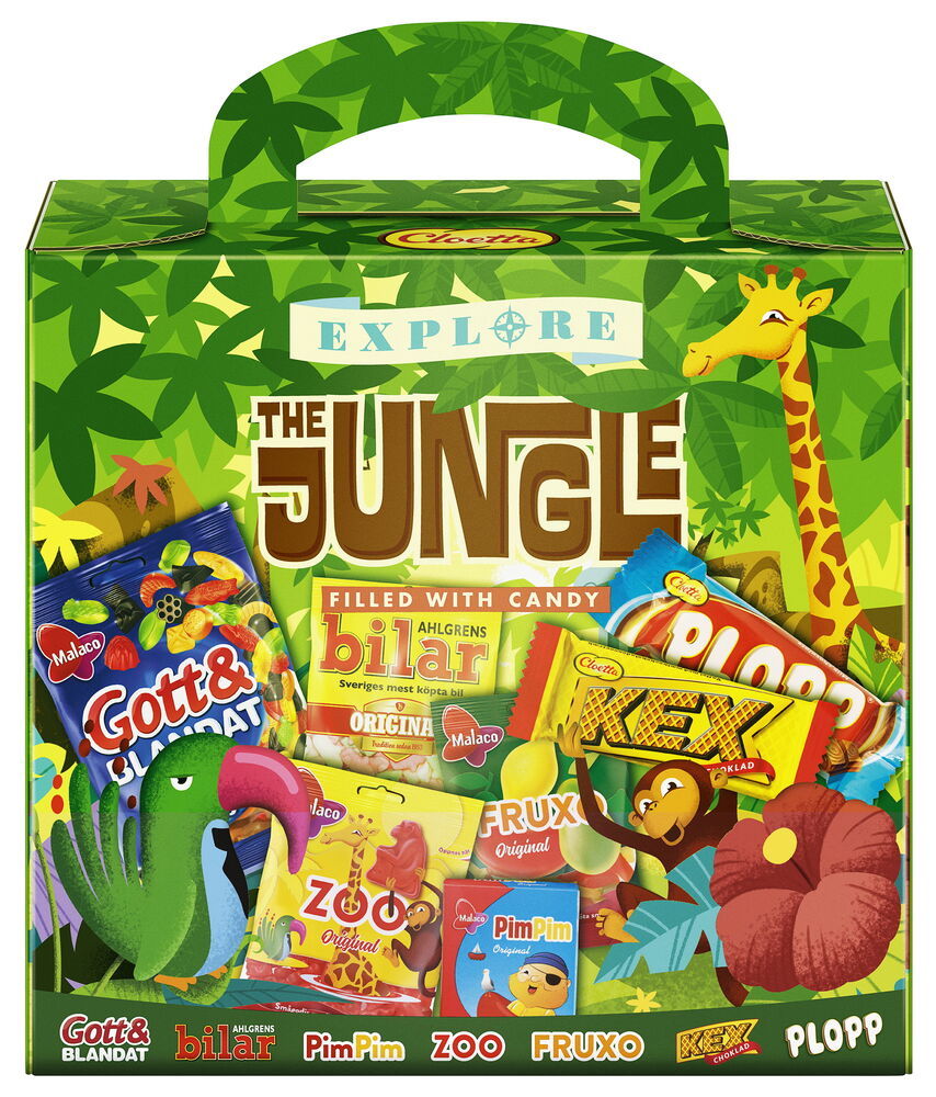 Godteri Cloetta Djungelbox