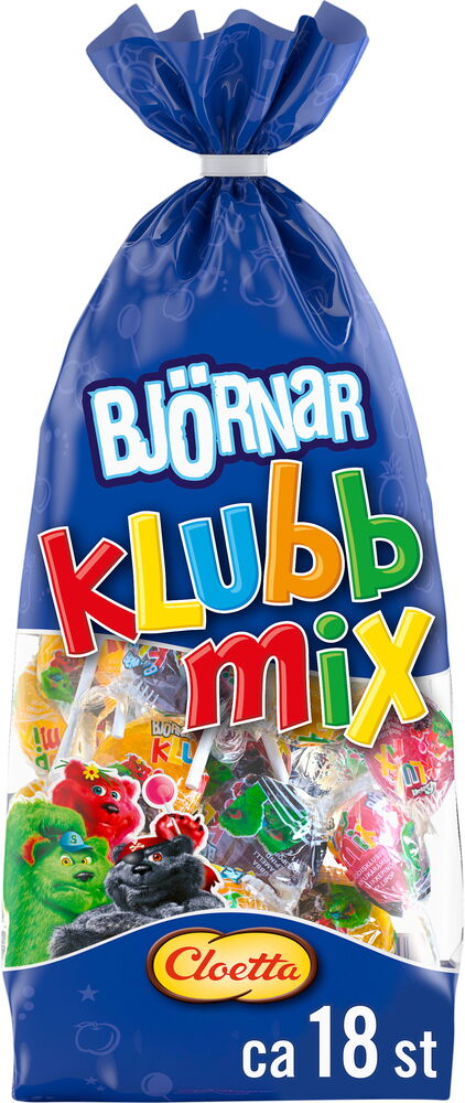 Godis Cloetta Björnar Klubb Mix