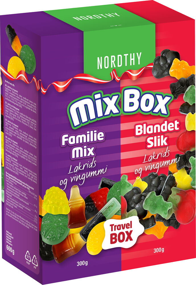 Godteri Nordthy Mix Box