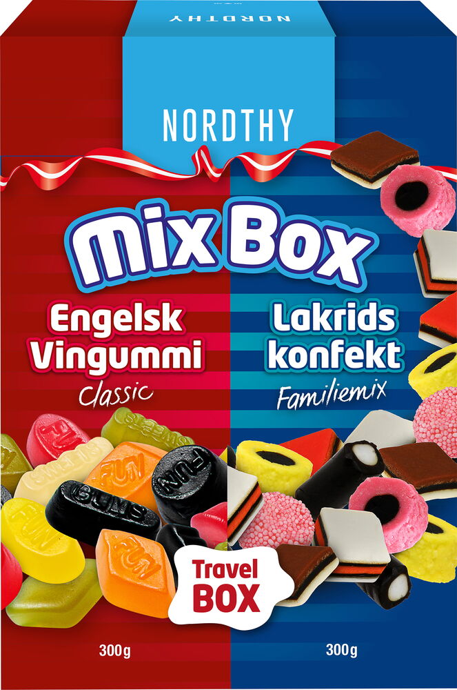 Godteri Nordthy Mix Box