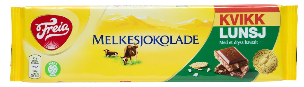 Sjokoladeplate Freia