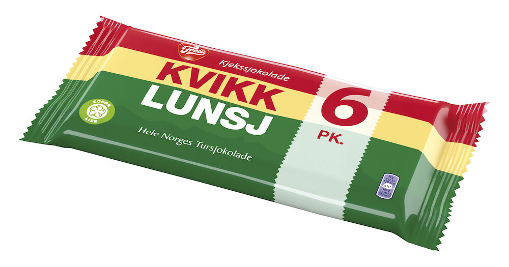 Sjokolade Freia Kvikk Lunsj