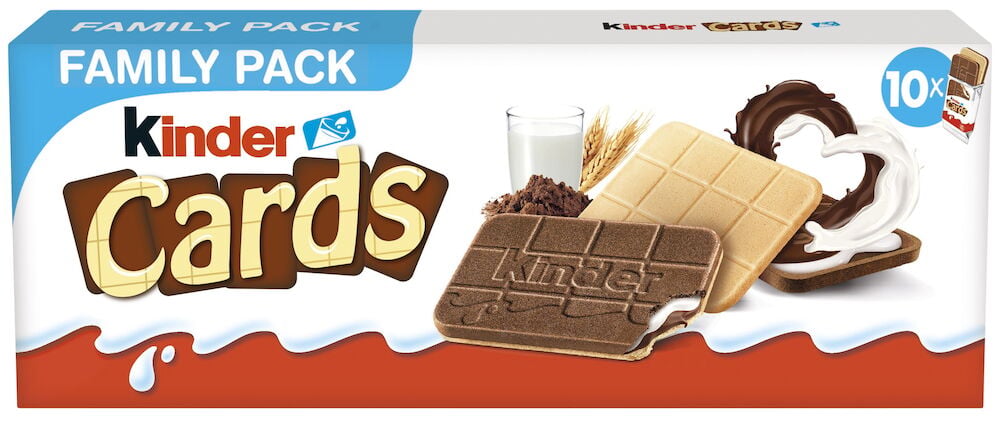 Choklad Kinder Cards