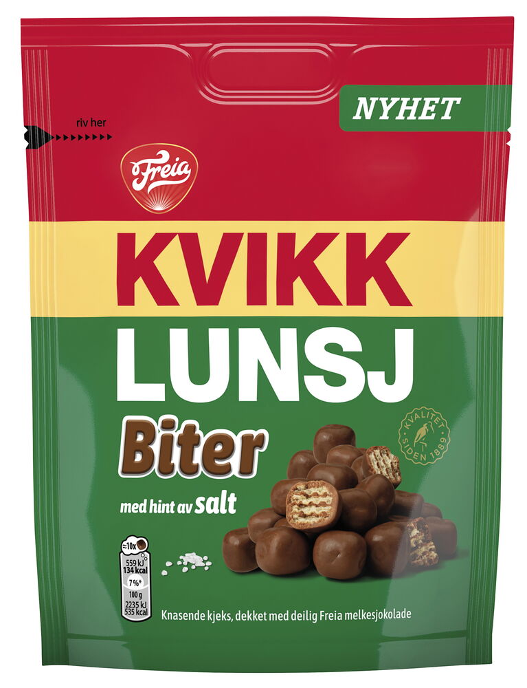 Sjokolade Freia Kvikk Lunsj
