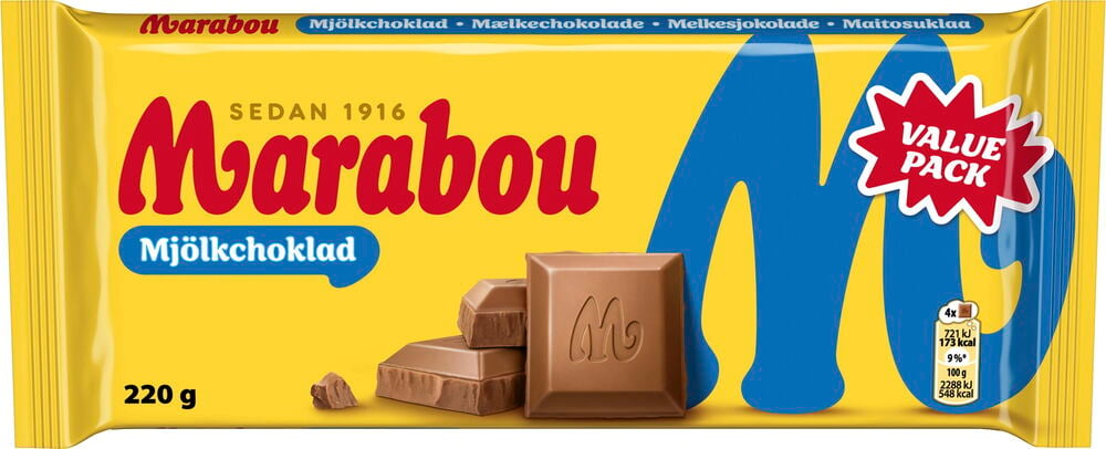 Sjokoladeplate Marabou Value Pack