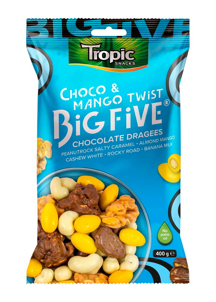 Sjokolade Tropic Snacks Big Five