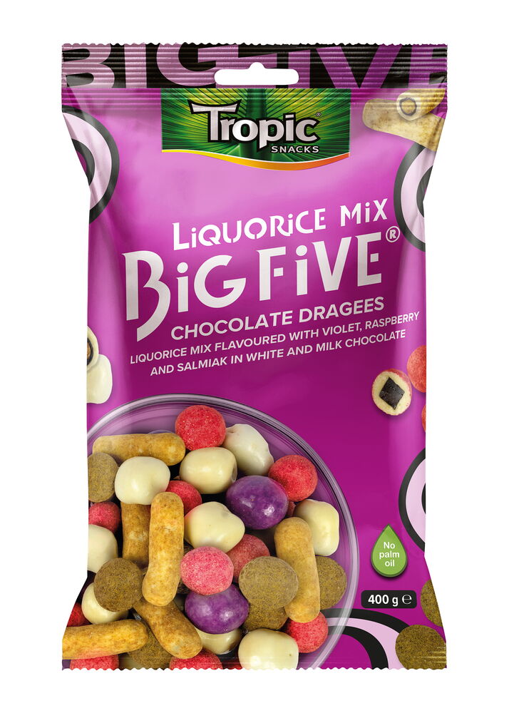 Choklad Tropic Snacks Big Five
