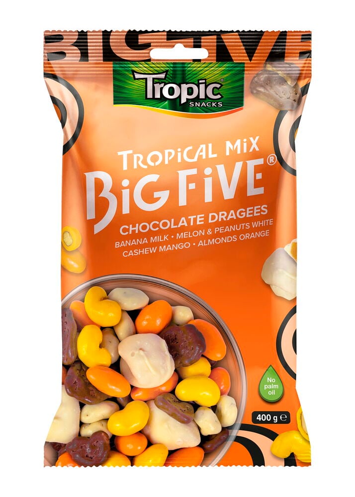 Choklad Tropic Snacks Big Five